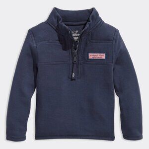 Vineyard Vines Dark Blue Half-Zip Sweater | Shep Shirt 6-12M